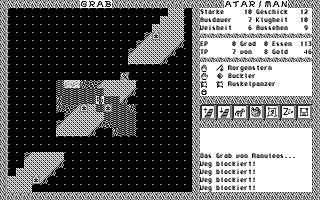 Grab von Manuleos (Das) atari screenshot